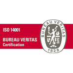 We are certified UNI EN ISO 14001