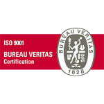 We are certified UNI EN ISO 9001